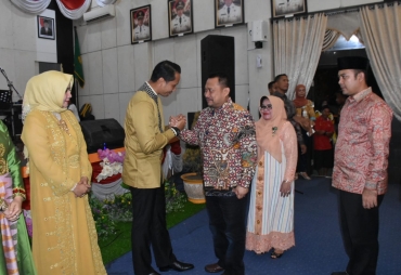Bupati Kampar hadiri Pisah Sambut dengan Kapolres dan Kajari Kampar