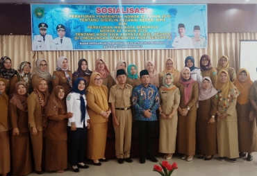 BKPP Kota Bengkulu Gelar Sosialisasi PP dan Perwal