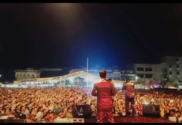 Trio Elexis Meriahkan Penutupan HUT Pemkab Labuhanbatu