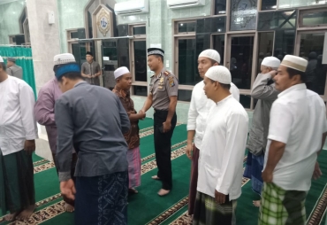 Kapolres Labuhanbatu Berikan Himbauan Kamtibmas di Masjid Al Muttaqin