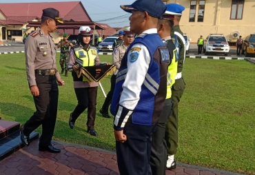 Polres Labuhanbatu Gelar Upacara Pasukan Operasi Zebra Toba