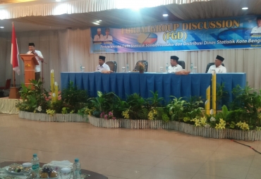 Dinas Statistik Gelar FGD Penyelarasan Data