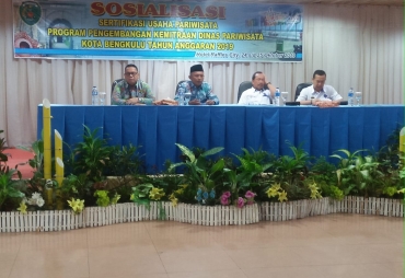 Dispar Gelar Pelatihan Sertifikasi Usaha Pariwisata