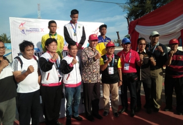 Pertandingan Porwil Cabor Renang