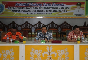 Pemkab Labuhanbatu Ajak Seluruh Lapisan Bersinergi Tanggulangi Banjir