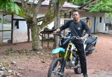 Kades Merangin Cek Kesiapan Trabas