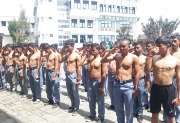 Satpol PP Karo Jaring Puluhan Siswa