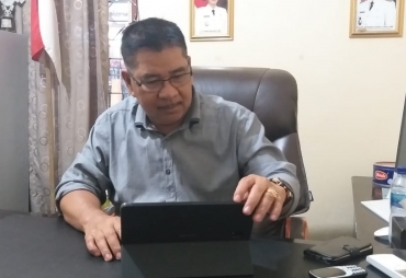 Junaidi Anuar selaku Kepala BPBD Kabupaten PALI 