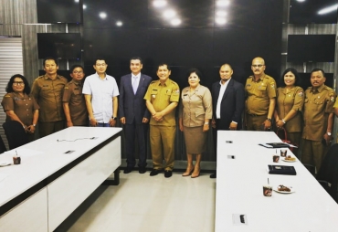 Perusahaan Korea Gandeng Pemkab Karo Bangun Bank Sampah 