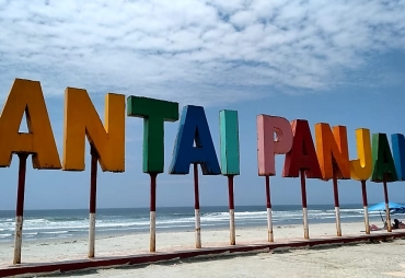 Warga Harapkan Tulisan Pantai panjang segera di Renovasi