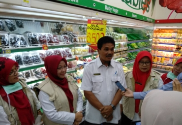 BPOM Lakukan Pemeriksaan di Hypermart