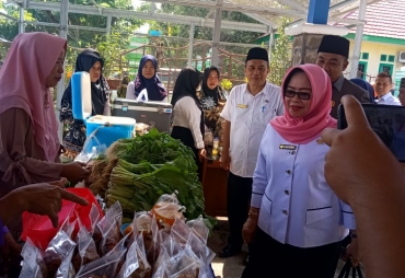 Upaya Majukan Sektor Pertanian Dispangtan Gelar Pasar Tani