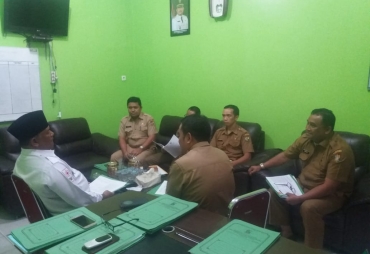 Sidang Sengketa Pilkades Berlangsung di DPMD Kampar