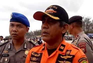 Kordinator Lapangan Basarnas Provinsi Bengkulu Yudi Patria