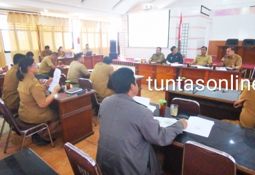 Bupati Karo Pimpin Rapat Panitia Seleksi Penerimaan Formasi CPNS