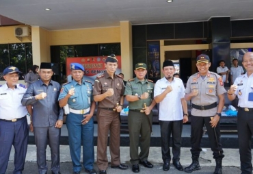 Wawali Hadiri Apel Gabungan Peringatan HUT Satpam ke-39