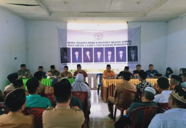 Anggota DPRD Reses Perdana di Curup Timur