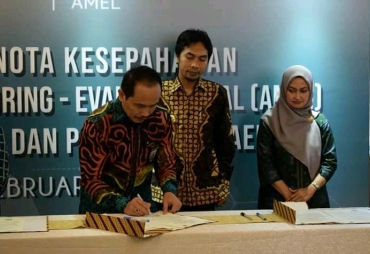 Bupati dan Sekda Madiun Tandatangani Nota Kesepahaman Implementasi AMEL