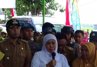 Bupati Madiun Dampingi Gubernur Jatim Kunker ke Desa Sidomulyo