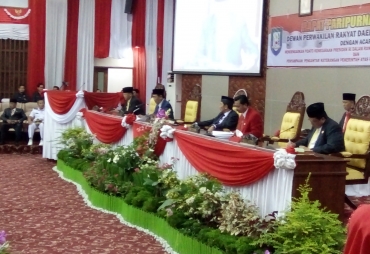 Ihsan Fajri Menutup Rangkaian Rapat Paripurna Istimewa