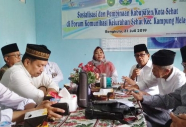 Rapat Sosialisasi dan Pembinaan Kota Sehat di Kecamatan Kampung Melayu