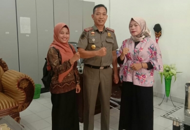Ketua PANI Silaturahmi dengan Kasatpol PP Labuhanbatu