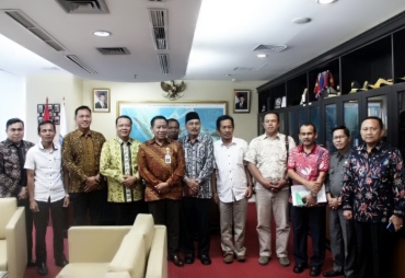 Plt.Gubernur Bengkulu Memfasilitasi Kabupaten Lebong dan Bengkulu Utara Untuk Beraudensi Dengan Direktur Jendral Bina Administrasi Kewilayahan Kemendagri RI.