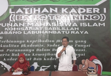 Rektor ULB Hadiri Ceremonial Basic Trainning di Komisariat Sabilillah