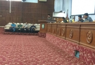 Rapat Paripurna DPRD Provinsi Bengkulu dipimpin Ketua Ihsan Fajri
