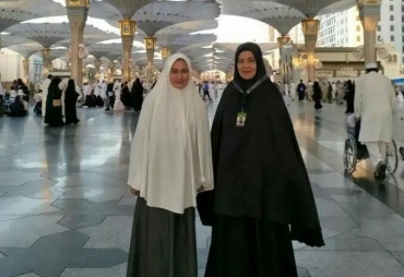 Bupati Indah Putri Indriani bersama suami beserta kedua orang tuanya serta pimpinan SKPD, Kasatpol PP Damkar H.Aspar, Keuangan,  kembali melaksanakan ibadah umroh di Tanah Suci Mekkah.