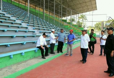 Tim Verifikator PT LIB usai melakukan verfikasi
