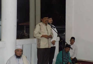 Bupati Bengkulu Utara Ir.Mian Saat Menyampaikan Sambutannya didampingi Wabup BU Arie Septia Adinata,SE