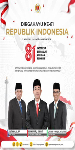 HUT RI Unsur Pimpinan DPRD Lambar